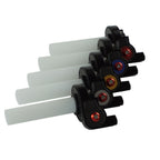 Motorcycle Modification Can See Through Bearing Color Roller Oiler Seat Big Screw Oil