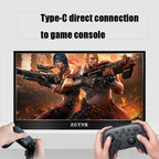 ZGYNK TPZ1303 Type-c Portable Computer Extender Display, US Plug, 10.1 inch 2560x1400, 11.6 inch 1920x1080, 13.3 inch 1920x1080, 13.3 inch 2560x1400, 14.1 inch 2560x1400, 15.6 inch 1920x1080, 15.6 inch 3840x2160