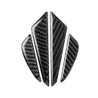 4pcs /Set Carbon Fiber Anti-Collision Stickers For Volkswagen Magotan/CC Left-Hand Drive
