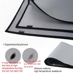 CLS Outdoor Camping Fireproof Cloth Picnic Barbecue Heat Insulation Mat Flame Retardant Fiberglass Fire Blanket, 46x35cm, 60x53cm, 105x60cm