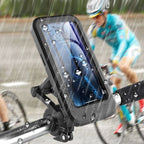 Motorcycle Rearview Mirror Mobile Phone Bracket Locomotive Mobile Phone Bracket Bicycle Handle Waterproof Bracket, Waterproof Bracket