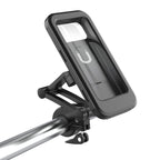 Motorcycle Rearview Mirror Mobile Phone Bracket Locomotive Mobile Phone Bracket Bicycle Handle Waterproof Bracket, Waterproof Bracket