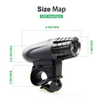 Bike Light USB Rechargeable Mountain Bike Warning Light, Front Light, Front Light + Tail Light