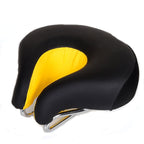 Noseless Bicycle Saddle Mountain Bike Thickened  Soft Cushion, Yellow, Red, Green, Blue, Black