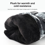 Winter Thermal Ski Gloves Outdoor Waterproof Velvet Gloves Thickening Touch Screen Motorcycle Gloves, M, L, XL
