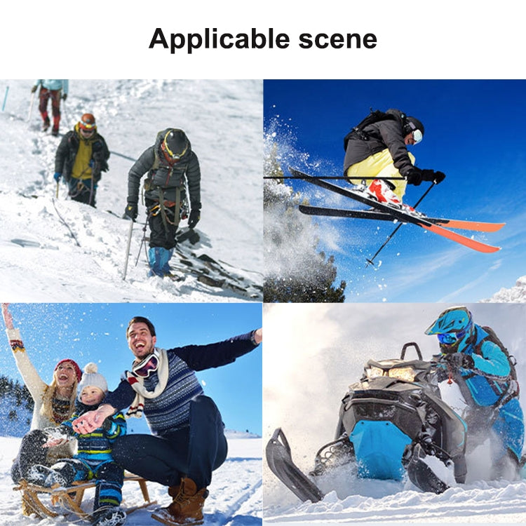Winter Thermal Ski Gloves Outdoor Waterproof Velvet Gloves Thickening Touch Screen Motorcycle Gloves, M, L, XL