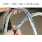 Wire Protection Tape Insulated Winding Tube, 14mm / 5m Length, 18mm / 3.5m Length, 20mm / 3m Length, 25mm / 2m Length, 30mm / 1.7m Length