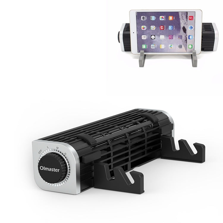 Olmaster Notebook High Air Volume Radiator USB Fan Bracket, Round CF-1691, Square CF-1692, Square RGB CF-1692RGB