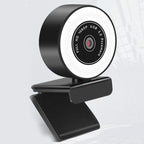 X98 USB Drive-Free HD Fill Light Camera with Microphone, 720P, 1080P, 2K Auto Focus