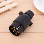 7 Pin Car Trailer Plug Socket 7-Pole Wiring Connector 12V Towbar Towing Caravan Truck Plug Car Electronic RV accessories, A0221