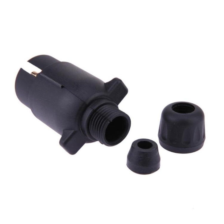 7 Pin Car Trailer Plug Socket 7-Pole Wiring Connector 12V Towbar Towing Caravan Truck Plug Car Electronic RV accessories, A0221