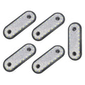 5 PCS MK-095 12/24V 20 LEDs Universal Truck Side Lights Truck Trailer Tail Lights, MK-095, MK-095 Yellow