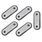 5 PCS MK-095 12/24V 20 LEDs Universal Truck Side Lights Truck Trailer Tail Lights, MK-095, MK-095 Yellow