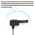 Olmaster External Notebook Hard Drive Adapter Cable Easy Drive Cable USB3.0 to SATA Converter, Hard Disk Dedicated 2.5 Inch, Hard Disk + Type-C Adapter 2.5 Inch, Hard Disk Dedicated 3.5 Inch (US Plug), Hard Disk + Type-C Adapter 3.5 Inch (US Plug)