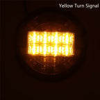 4 Inch 20 LEDs10-30V Wide Pressure Truck Tail Light 20LED Round Truck Tail Light Bread Light, 20 LEDs 10-30V
