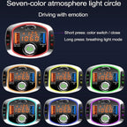 BC63 Colorful Car Card MP3 Player Multifunctional Bluetooth Receiver U Disk Charger Car Cigarette Lighter, BC63