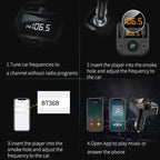 BT36B Car Bluetooth MP3 Music Player Car FM Transmitter Phone Hands-Free, BT36B