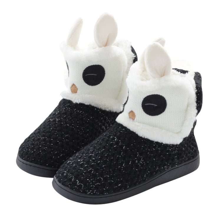 Autumn And Winter Non-Slip Home Cotton Boots Thick Warm Cotton Slippers, 35-36, 37-38, 39-40