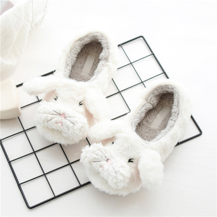 Autumn And Winter Indoor Cartoon Warm Cotton Slippers, S(35-36), M(37-38), L(39-40)