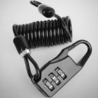 Helmet Lock Mountain Bike Wire Lock Safety Lock Bicycle Motorcycle Electric Bike Portable Password Steel Cable Lock, Helmet Lock