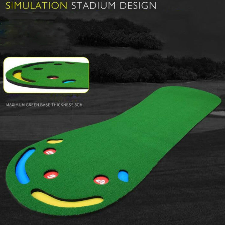 PGM GL002 Indoor Golf Putting Trainer Big Feet Mini Golf Practice Blanket, Woolen Blanket, Lawn
