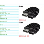 2001B.1 Motorcycle Rectifier For Can-Am Commander 1000 RHINO700/YXR700, 2001B.1 5-pin, 2001B.1 6-pin
