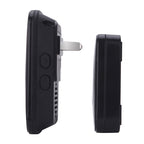 CACAZI A10 300m Long Range No Battery Waterproof LED Light Smart Wireless Doorbell, EU Plug