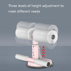 Waist Reduction And Abdomen Indoor Fitness Equipment Home Abdominal Crunch Assist Device, Abdominal Crunch Assist Device(White Peach), Abdominal Crunch Assist Device(Maca Blue), Abdominal Crunch Assist Device(Cool Black)                                ...