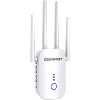 COMFAST CF-WR758AC Dual Frequency 1200Mbps Wireless Repeater 5.8G WIFI Signal Amplifier, CN Plug, TBD05451904, TBD05451904EU, TBD05451904UK