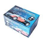 2 Set Universal Sound And Light Car Alarm 12V Vehicle Alarm System Bullet Key Remote Control, Sound And Light Car Alarm