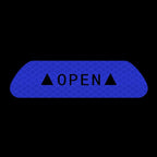 OPEN Reflective Tape Warning Mark Bicycle Accessories Car Door Stickers, Yellow, White, Red, Blue