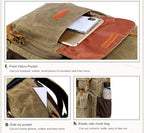 Batik Canvas Waterproof Photography Bag Outdoor Wear-resistant Large Camera Photo Backpack Men for Nikon / Canon / Sony / Fujifilm