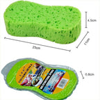 10 PCS Honeycomb Car Wash Sponge Large Vacuum Compression Sponge Car Beauty Waxing Tool, Car Washing Sponge