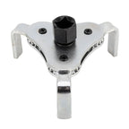 62-102mm Alloy Auto Car Repair Tools Adjustable Two Way Oil Filter Wrench Tool 3 Jaw Remover Tool for Cars Trucks TH4, 62-102mm