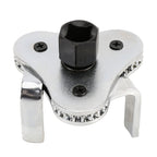 62-102mm Alloy Auto Car Repair Tools Adjustable Two Way Oil Filter Wrench Tool 3 Jaw Remover Tool for Cars Trucks TH4, 62-102mm