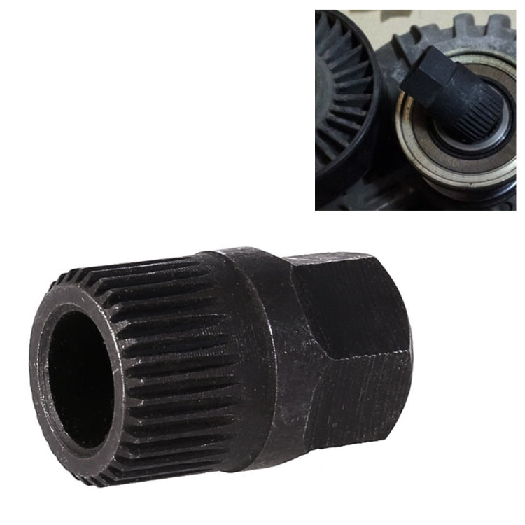 Spline Alternator Clutch Free Wheel Pulley Removal Tools Installations Socket, Installations Socket