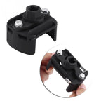 60mm-80mm Universal Cast Steel Adjustable 2 Jaw Oil Filter Wrench Fuel Remover Removal Tool Two-claw Cast Steel Filter Wrenches, 60-80mm