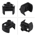 60mm-80mm Universal Cast Steel Adjustable 2 Jaw Oil Filter Wrench Fuel Remover Removal Tool Two-claw Cast Steel Filter Wrenches, 60-80mm