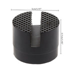Floor Slotted Car Rubber Jack Pad Frame Protector Adapter Jacking Disk Pad Tool, Rubber Jack