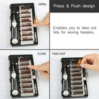 60 in 1 S2 Mobile Phone Notebook Computer Disassembly Tool Repair Phillips Screwdriver, 60 in 1 (Black)