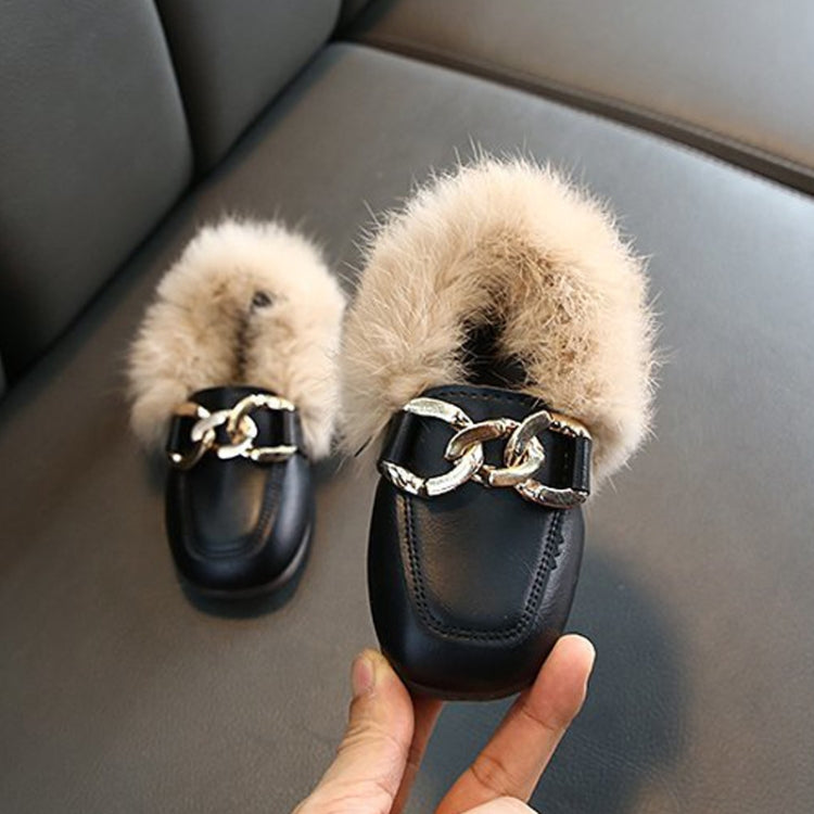 Autumn And Winter Plush Shoes Peas Shoes For Children, 21 Yards 13.5cm, 22 Yards 14cm, 23 Yards 14.5cm, 24 Yards 15cm, 25 Yards 15.5cm, 26 Yards 16cm, 27 Yards 16.5cm, 28 Yards 17cm, 29 Yards 17.5cm, 30 Yards 18cm, 31 Yards 18.6cm, 32 Yards 19.2cm     ...