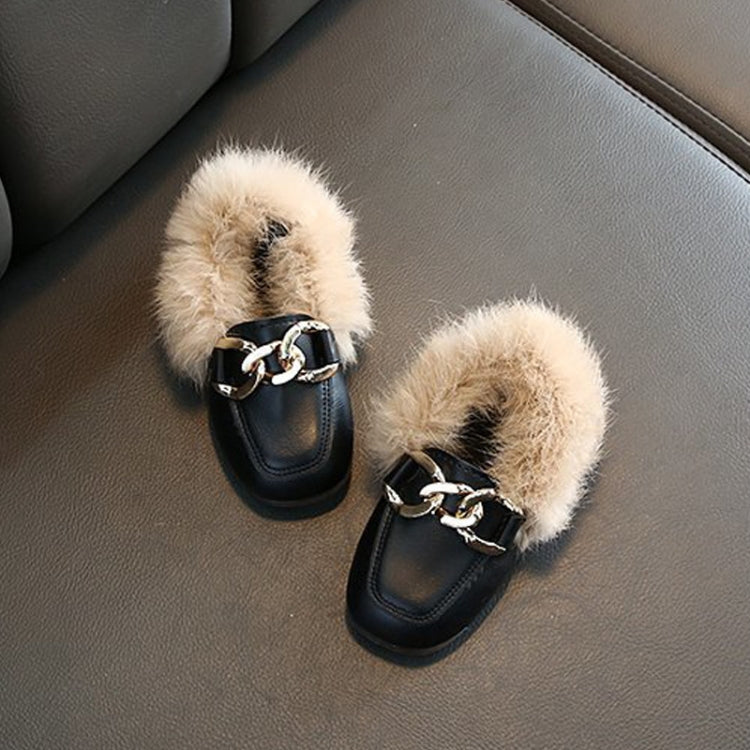 Autumn And Winter Plush Shoes Peas Shoes For Children, 21 Yards 13.5cm, 22 Yards 14cm, 23 Yards 14.5cm, 24 Yards 15cm, 25 Yards 15.5cm, 26 Yards 16cm, 27 Yards 16.5cm, 28 Yards 17cm, 29 Yards 17.5cm, 30 Yards 18cm, 31 Yards 18.6cm, 32 Yards 19.2cm     ...