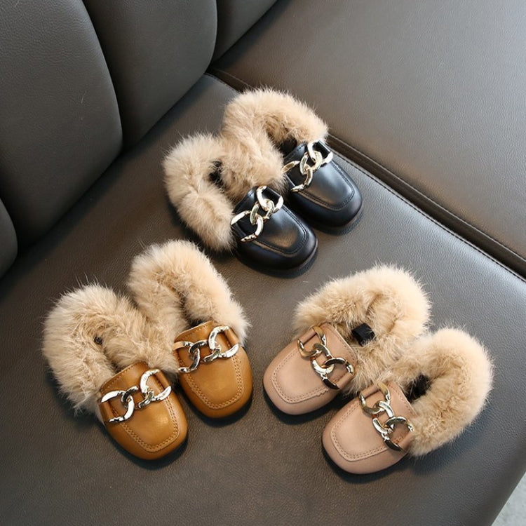 Autumn And Winter Plush Shoes Peas Shoes For Children, 21 Yards 13.5cm, 22 Yards 14cm, 23 Yards 14.5cm, 24 Yards 15cm, 25 Yards 15.5cm, 26 Yards 16cm, 27 Yards 16.5cm, 28 Yards 17cm, 29 Yards 17.5cm, 30 Yards 18cm, 31 Yards 18.6cm, 32 Yards 19.2cm     ...