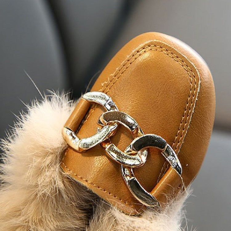Autumn And Winter Plush Shoes Peas Shoes For Children, 21 Yards 13.5cm, 22 Yards 14cm, 23 Yards 14.5cm, 24 Yards 15cm, 25 Yards 15.5cm, 26 Yards 16cm, 27 Yards 16.5cm, 28 Yards 17cm, 29 Yards 17.5cm, 30 Yards 18cm, 31 Yards 18.6cm, 32 Yards 19.2cm     ...