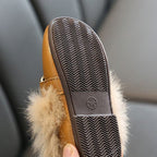 Autumn And Winter Plush Shoes Peas Shoes For Children, 21 Yards 13.5cm, 22 Yards 14cm, 23 Yards 14.5cm, 24 Yards 15cm, 25 Yards 15.5cm, 26 Yards 16cm, 27 Yards 16.5cm, 28 Yards 17cm, 29 Yards 17.5cm, 30 Yards 18cm, 31 Yards 18.6cm, 32 Yards 19.2cm     ...