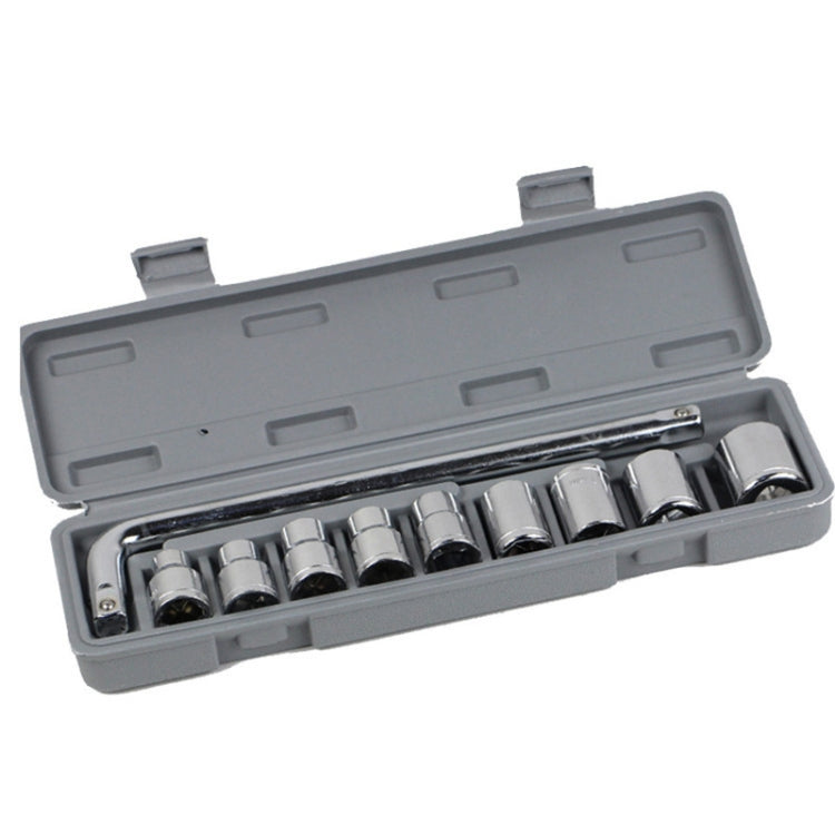 10 In1 Wrench Socket Repair Casing Toolbox Set Quick Multi-Function Screw Unloading Hardware Tool, 10 In 1 Hardware Tool