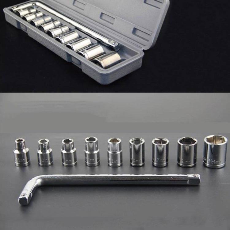 10 In1 Wrench Socket Repair Casing Toolbox Set Quick Multi-Function Screw Unloading Hardware Tool, 10 In 1 Hardware Tool