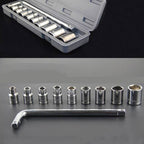 10 In1 Wrench Socket Repair Casing Toolbox Set Quick Multi-Function Screw Unloading Hardware Tool, 10 In 1 Hardware Tool