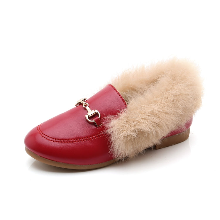 PU Leather And Cashmere Warm Single Shoes Casual Shoes for Girls, 21 Yards 13cm, 22 Yards 13.5cm, 23 Yards 14cm, 24 Yards 14.5cm, 25 Yards 15cm, 26 Yards 15.5cm, 27 Yards 16cm, 28 Yards 16.6cm, 29 Yards 17.3cm, 30 Yards 17.9cm, 31 Yards 18.3cm         ...