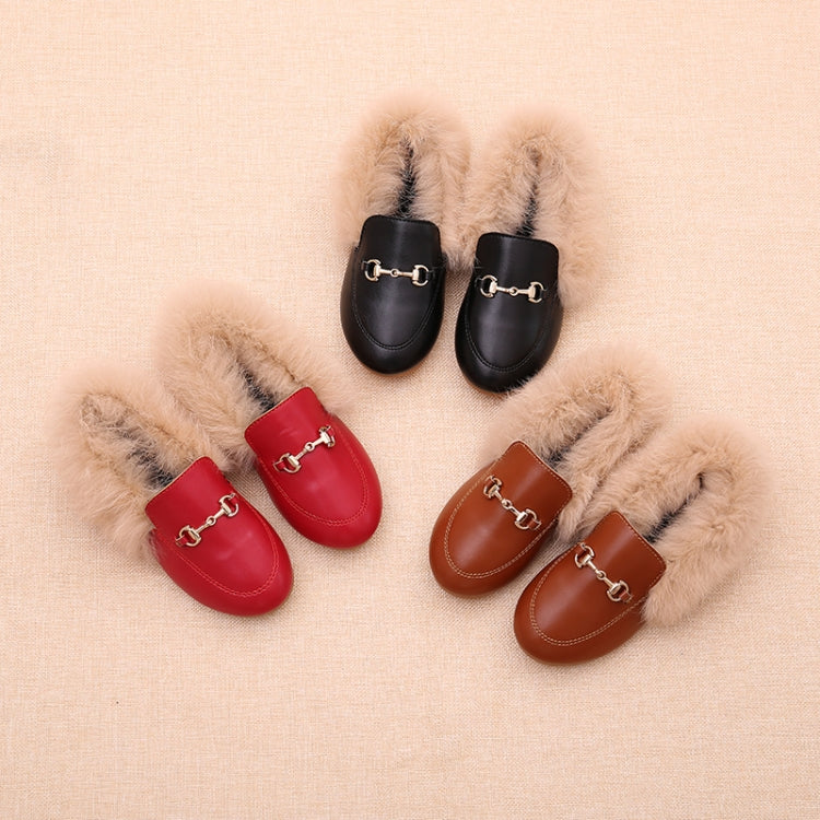 PU Leather And Cashmere Warm Single Shoes Casual Shoes for Girls, 21 Yards 13cm, 22 Yards 13.5cm, 23 Yards 14cm, 24 Yards 14.5cm, 25 Yards 15cm, 26 Yards 15.5cm, 27 Yards 16cm, 28 Yards 16.6cm, 29 Yards 17.3cm, 30 Yards 17.9cm, 31 Yards 18.3cm         ...